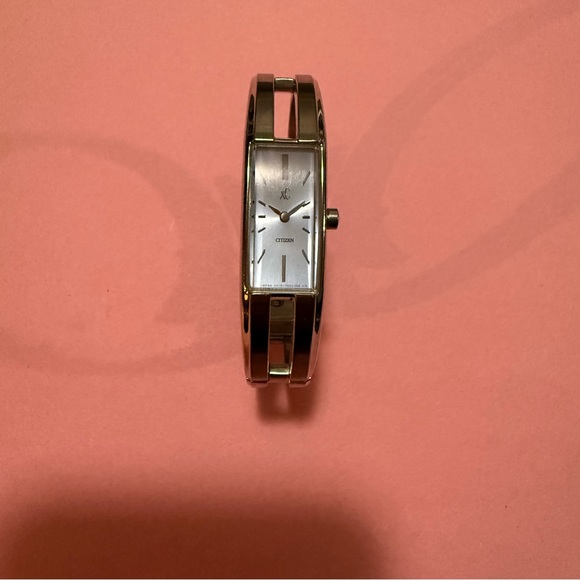 Citizen XC Silver Rectangular Watch with Bracelet Band - Picture 1 of 6
